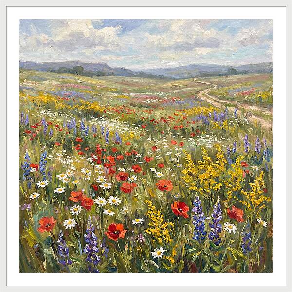 Flower Meadow Serenity