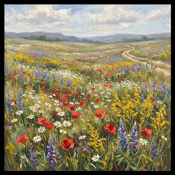 Flower Meadow Serenity