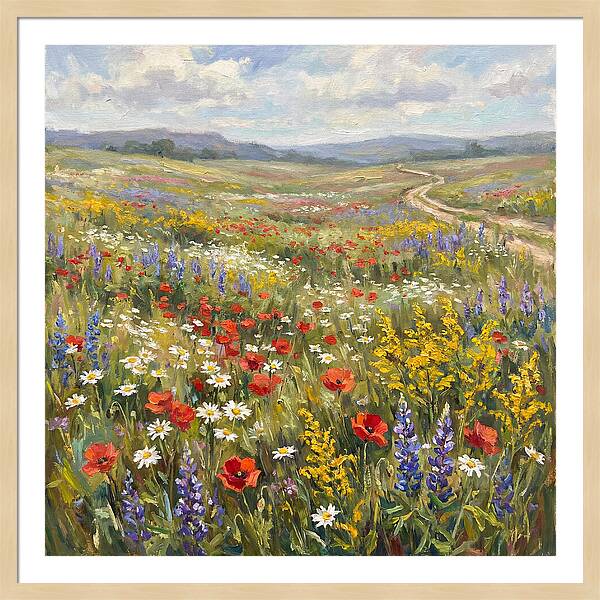 Flower Meadow Serenity