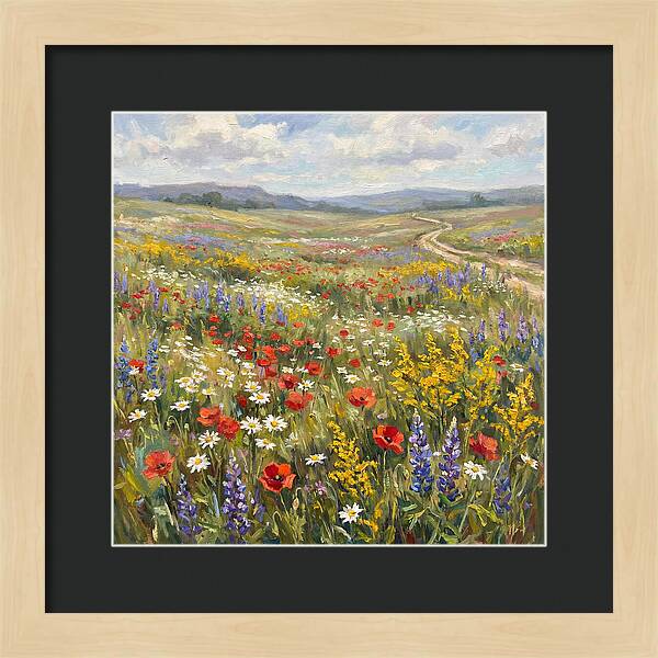 Flower Meadow Serenity