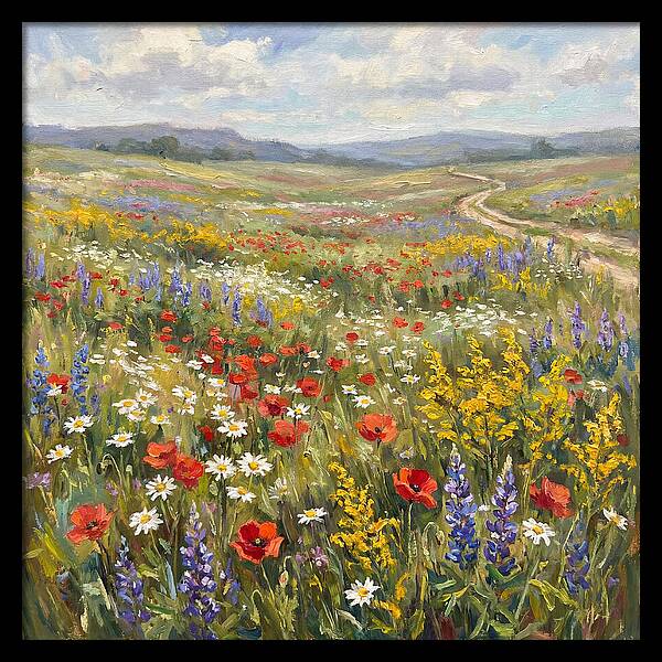 Flower Meadow Serenity