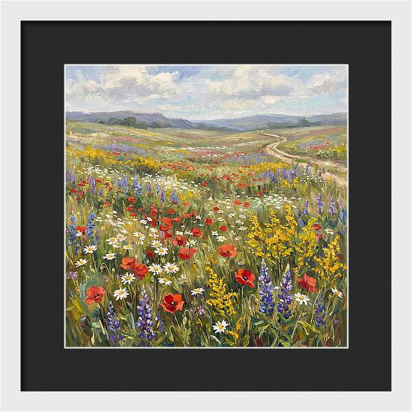 Flower Meadow Serenity
