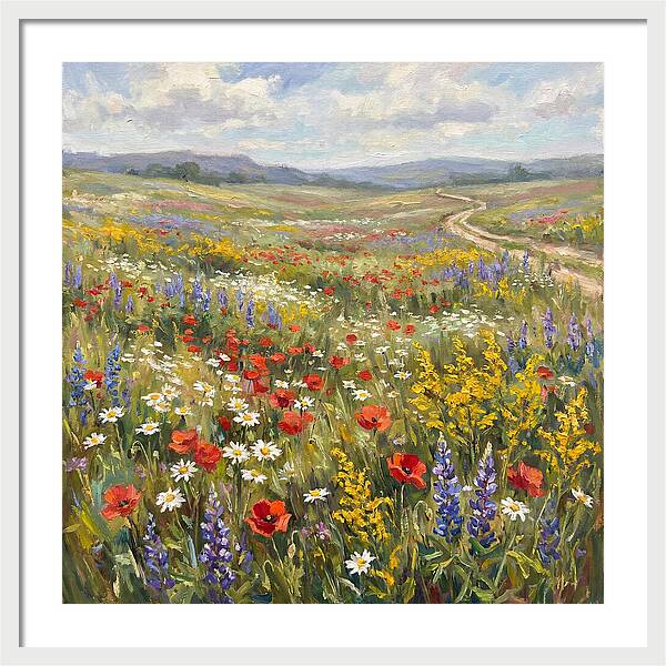 Flower Meadow Serenity