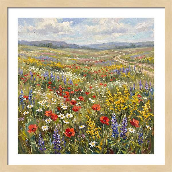 Flower Meadow Serenity