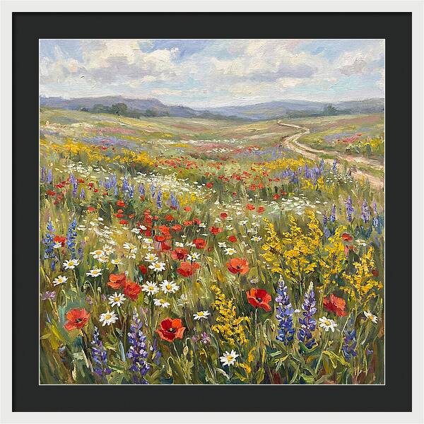 Flower Meadow Serenity