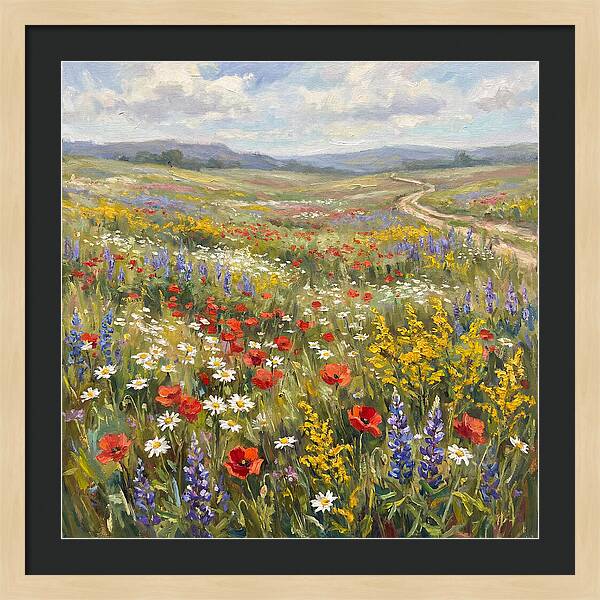 Flower Meadow Serenity