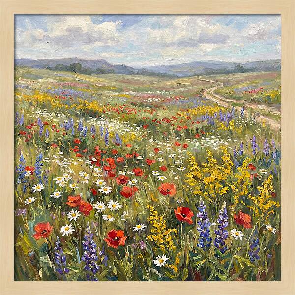 Flower Meadow Serenity