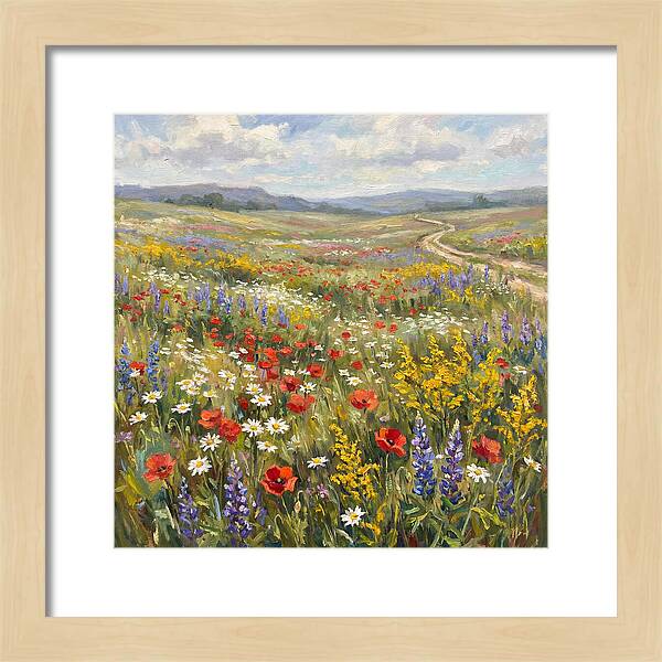 Flower Meadow Serenity