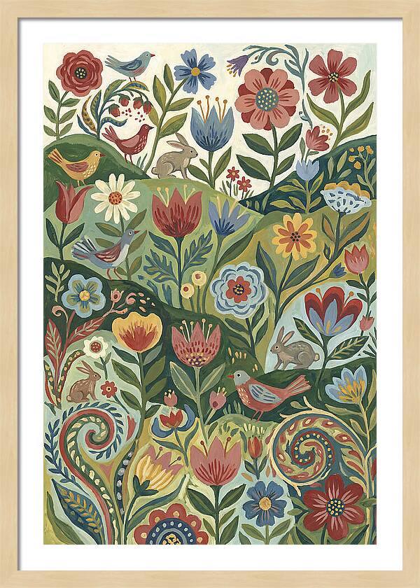 Flower Meadow Whimsy