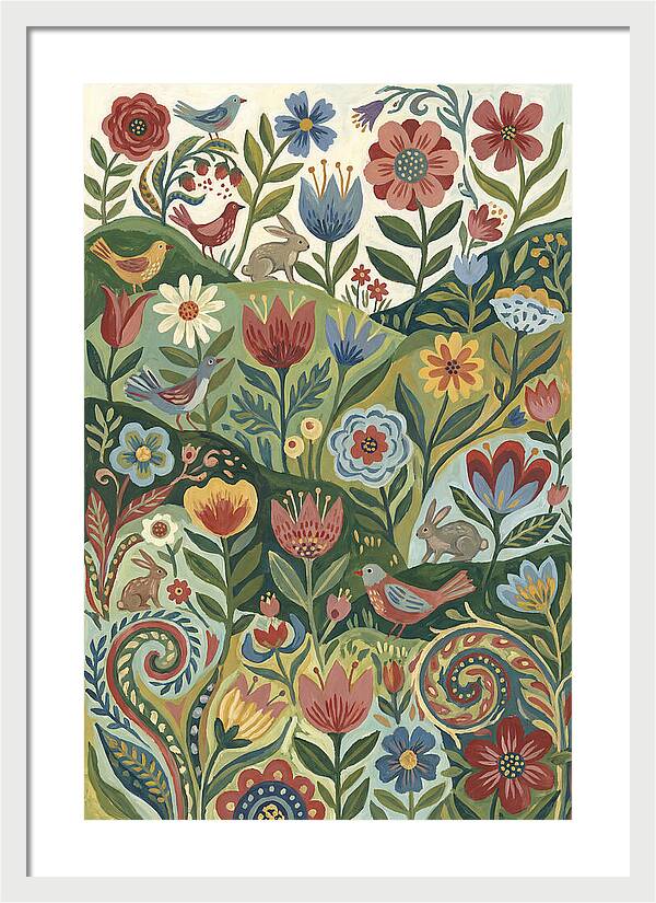 Flower Meadow Whimsy