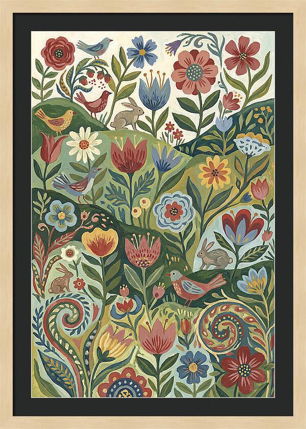 Flower Meadow Whimsy