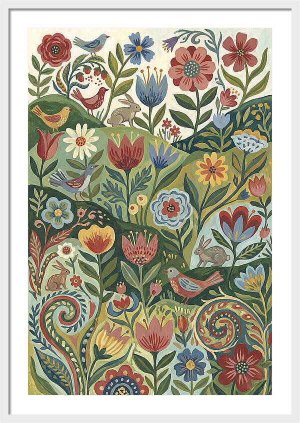 Flower Meadow Whimsy
