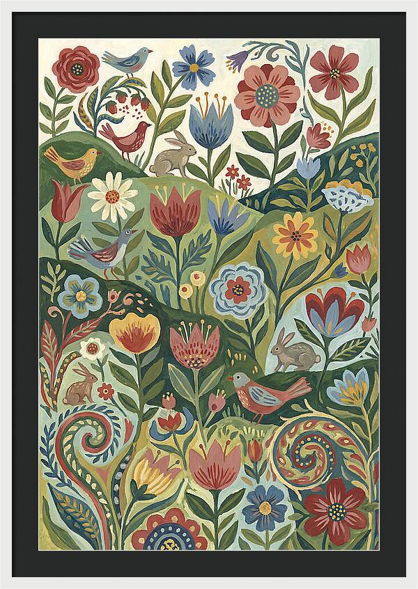 Flower Meadow Whimsy