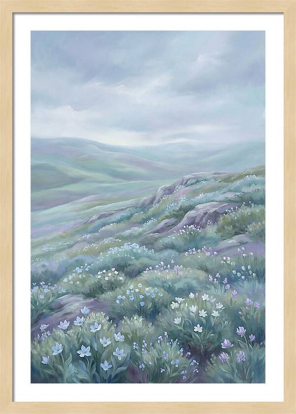 Flowering Alpine Tundra Above Treeline