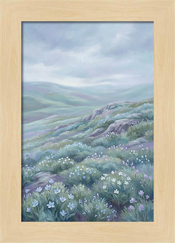 Flowering Alpine Tundra Above Treeline