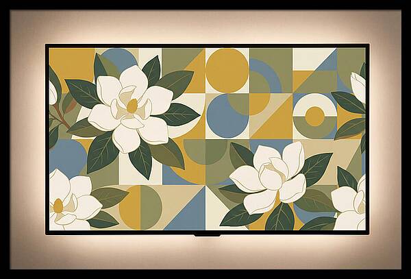 Flowering Magnolia Grandiflora