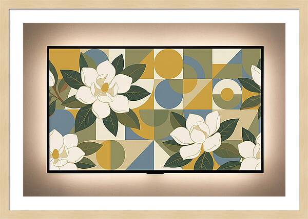 Flowering Magnolia Grandiflora