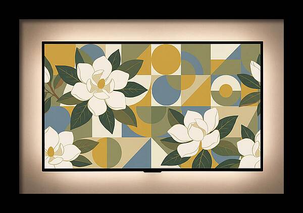 Flowering Magnolia Grandiflora