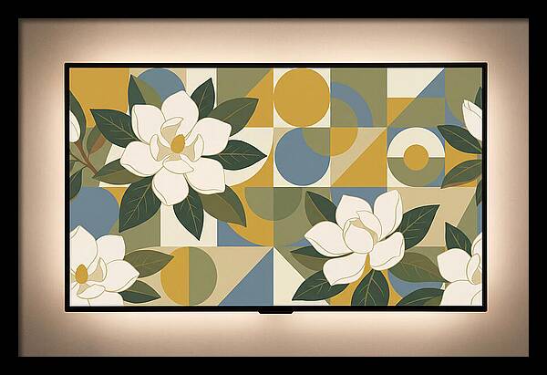 Flowering Magnolia Grandiflora