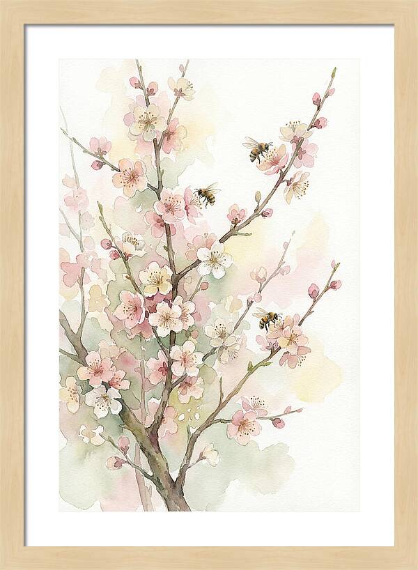 Flowering Plum Tree Bliss