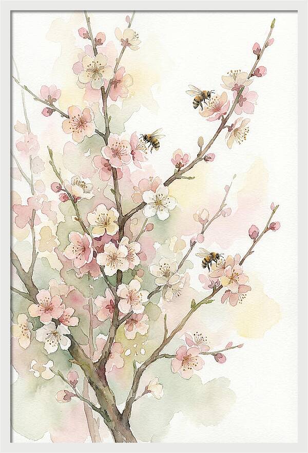 Flowering Plum Tree Bliss