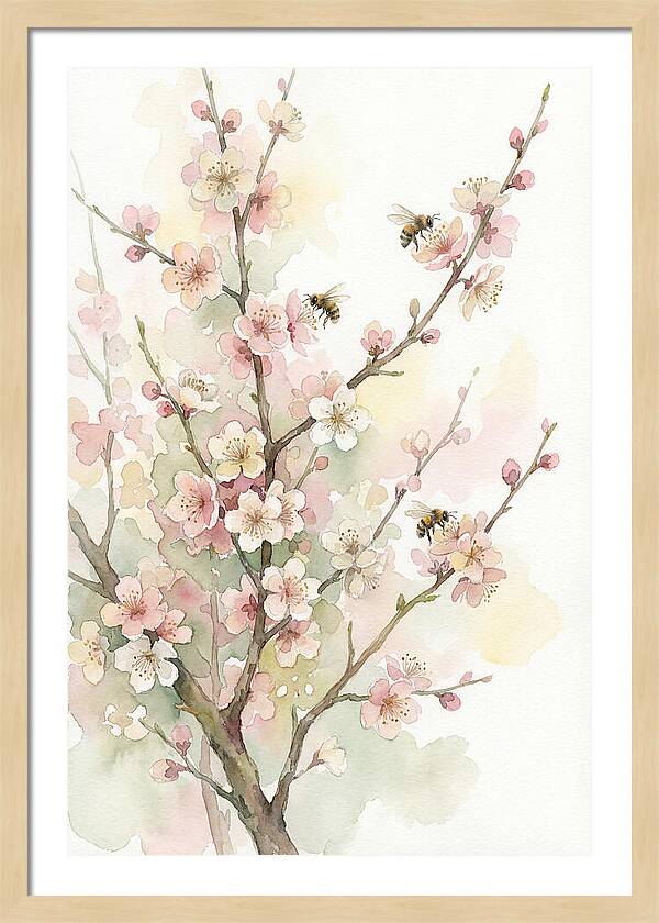 Flowering Plum Tree Bliss