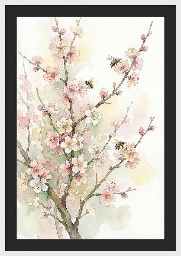 Flowering Plum Tree Bliss