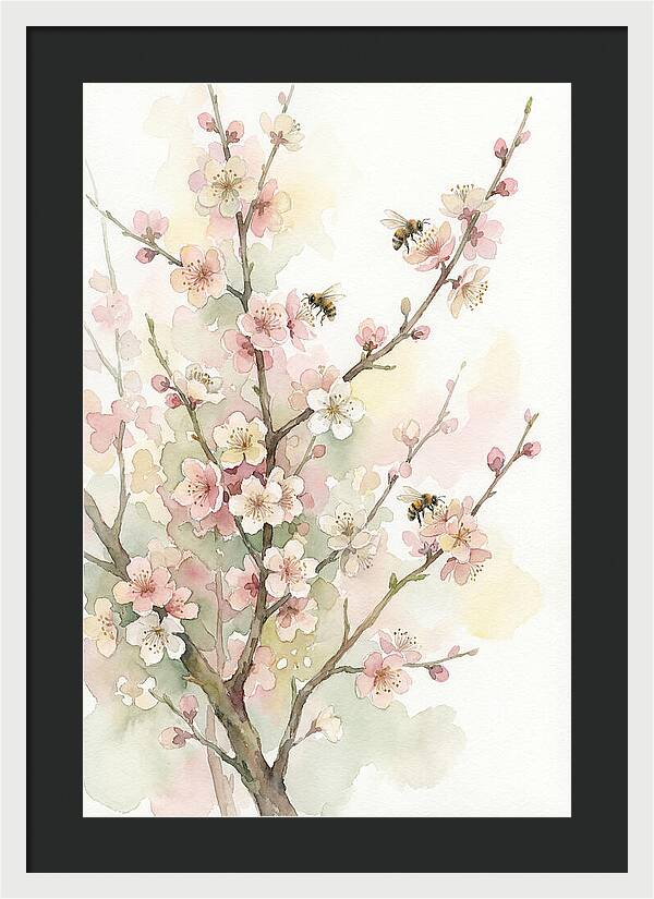 Flowering Plum Tree Bliss