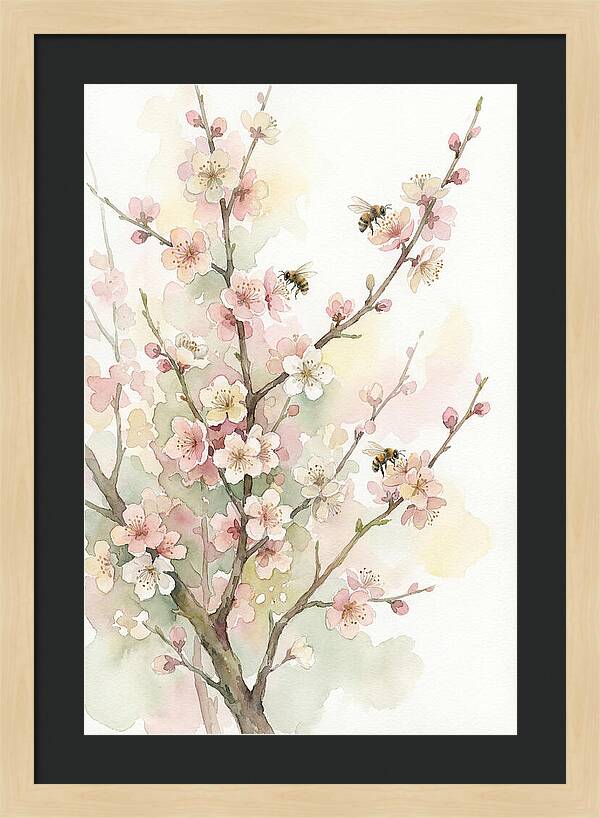 Flowering Plum Tree Bliss