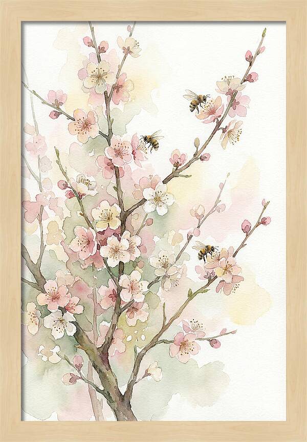 Flowering Plum Tree Bliss