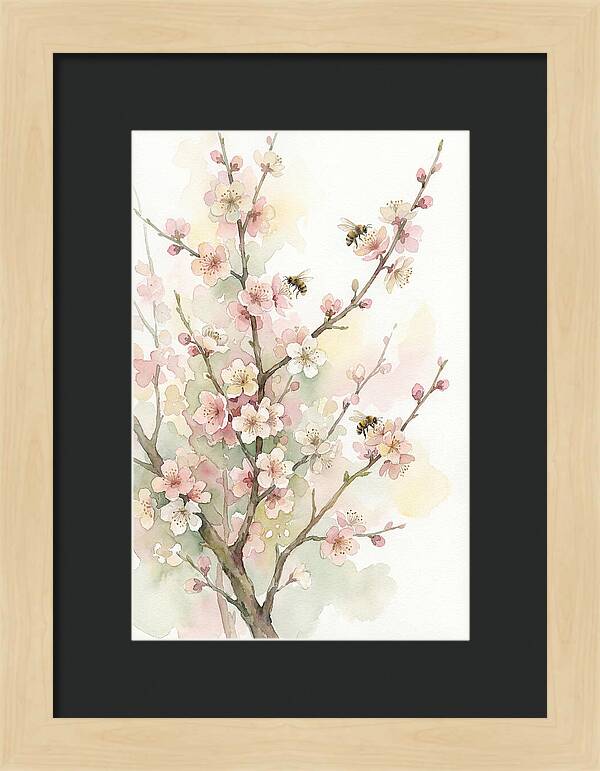 Flowering Plum Tree Bliss