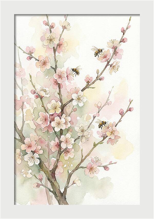 Flowering Plum Tree Bliss