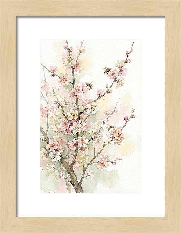 Flowering Plum Tree Bliss