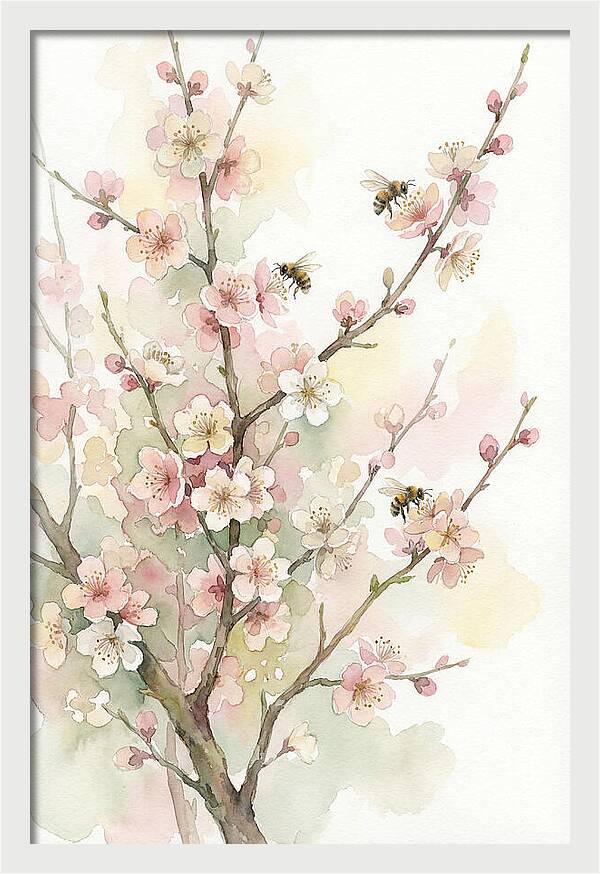 Flowering Plum Tree Bliss