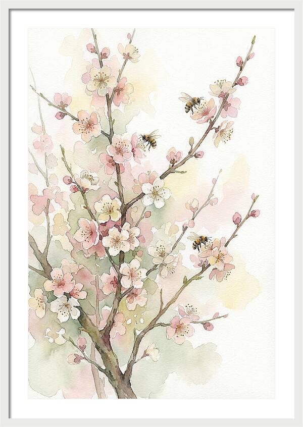 Flowering Plum Tree Bliss