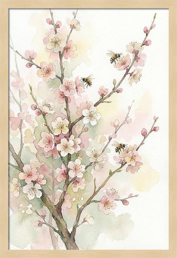 Flowering Plum Tree Bliss