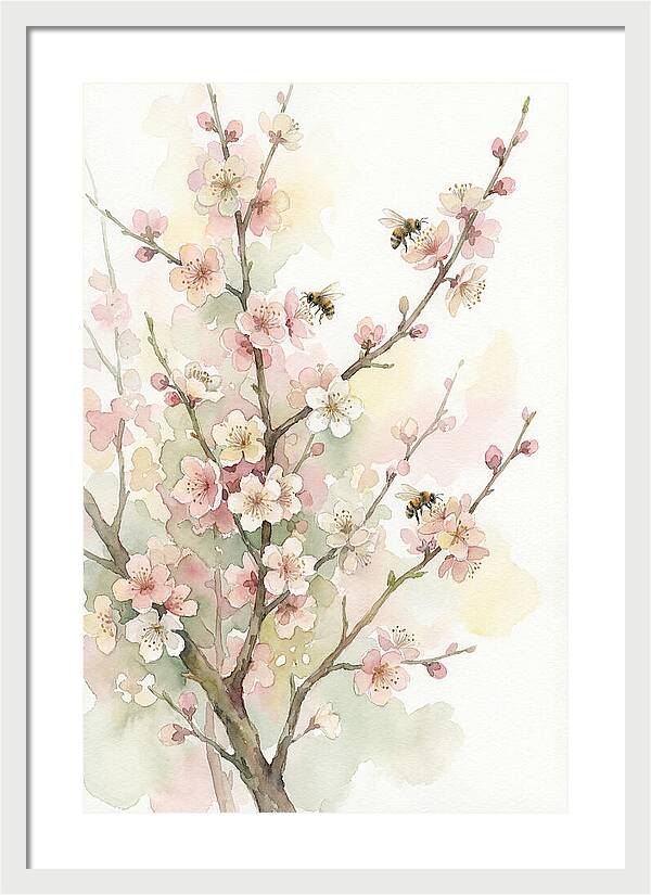 Flowering Plum Tree Bliss