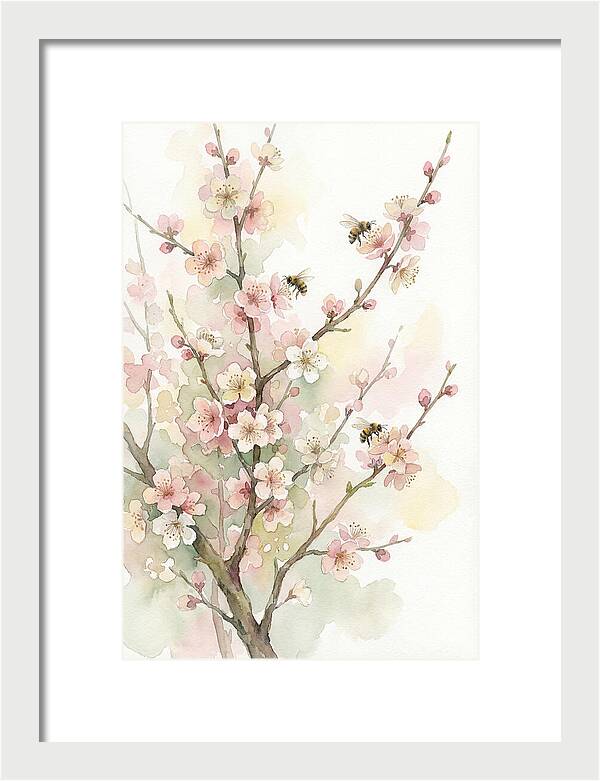 Flowering Plum Tree Bliss