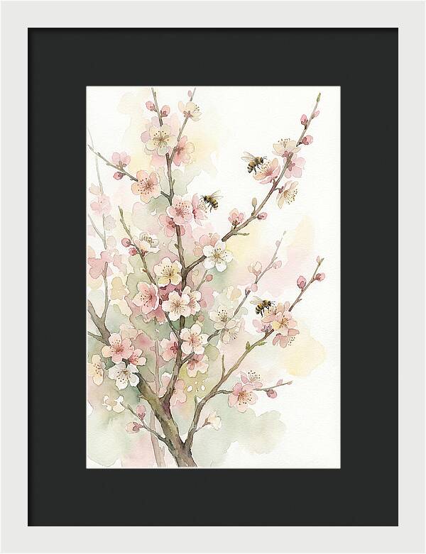 Flowering Plum Tree Bliss