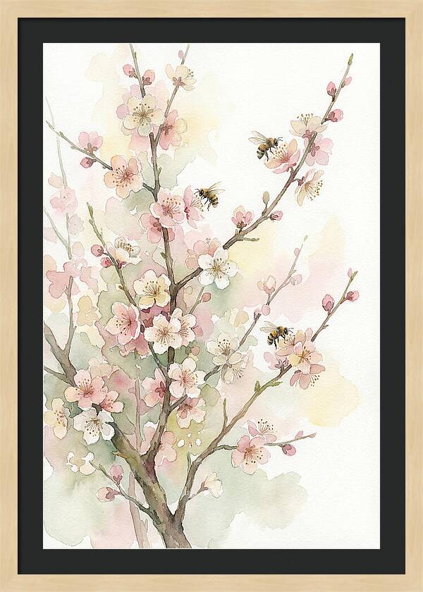 Flowering Plum Tree Bliss