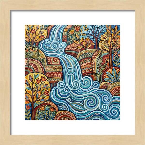 Flowing Colors Of Nature