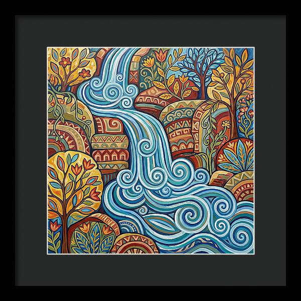 Flowing Colors Of Nature