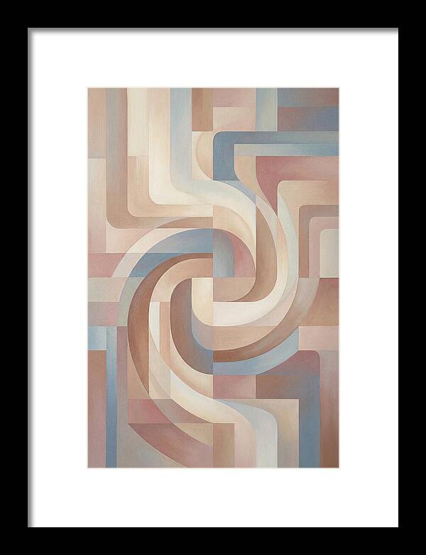 Flowing Milk And Coffee Swirl