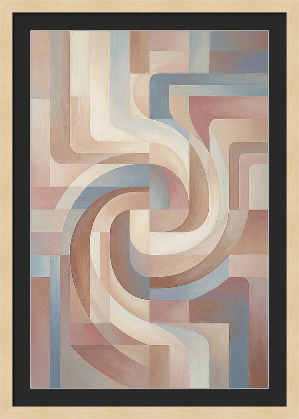 Flowing Milk And Coffee Swirl