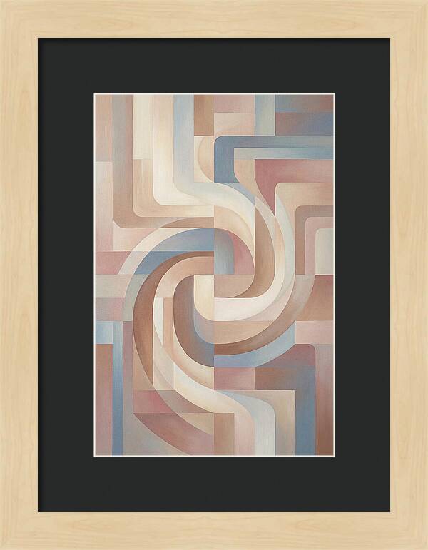 Flowing Milk And Coffee Swirl