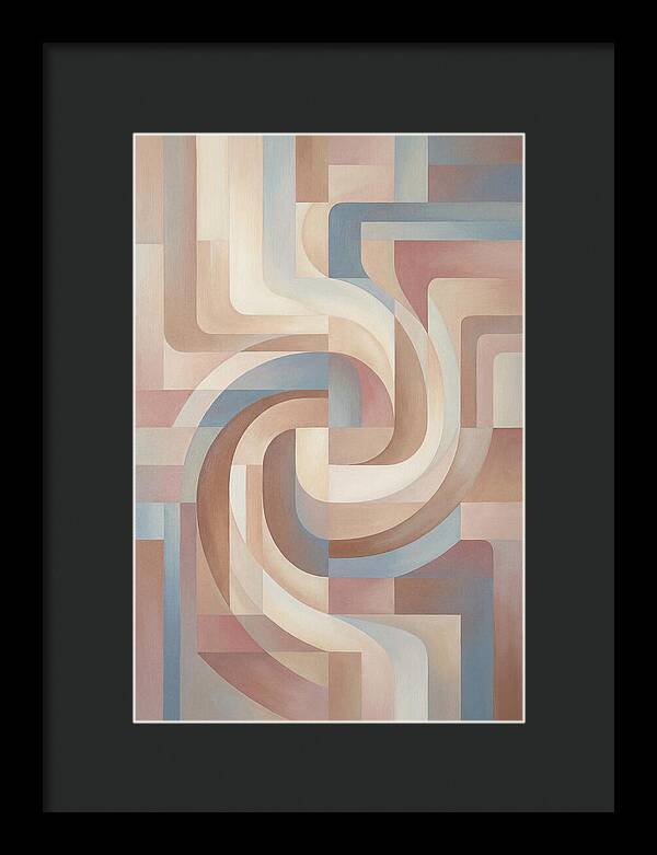 Flowing Milk And Coffee Swirl