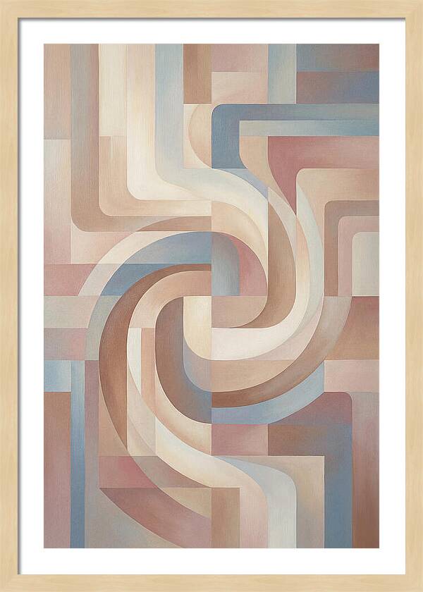 Flowing Milk And Coffee Swirl
