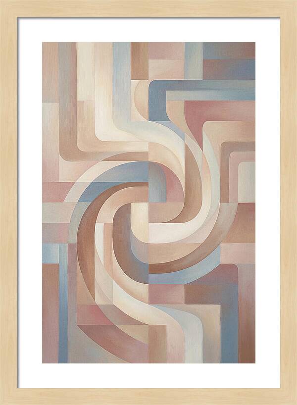 Flowing Milk And Coffee Swirl