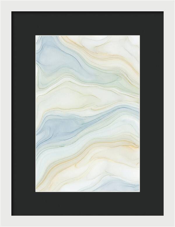 Flowing Waves Of Color