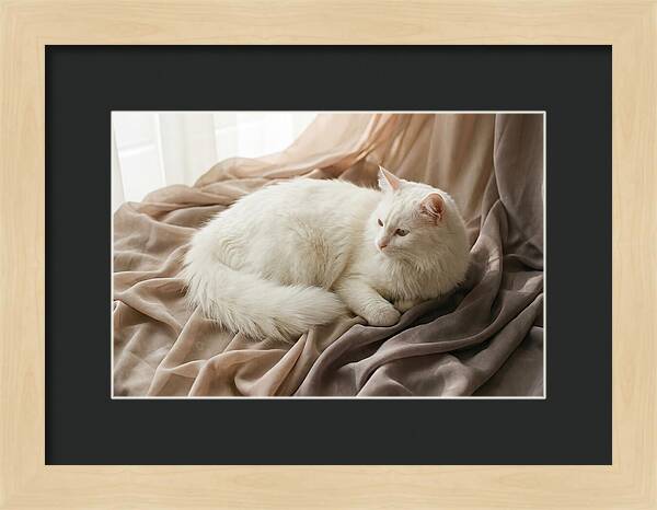 Fluffy White Turkish Angora